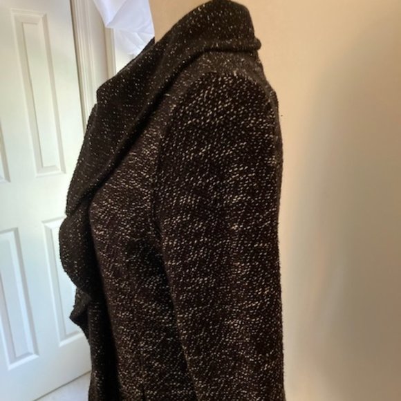 BNCI by Blanc Noir ruffle collar sweater, size Medium - Picture 7 of 10